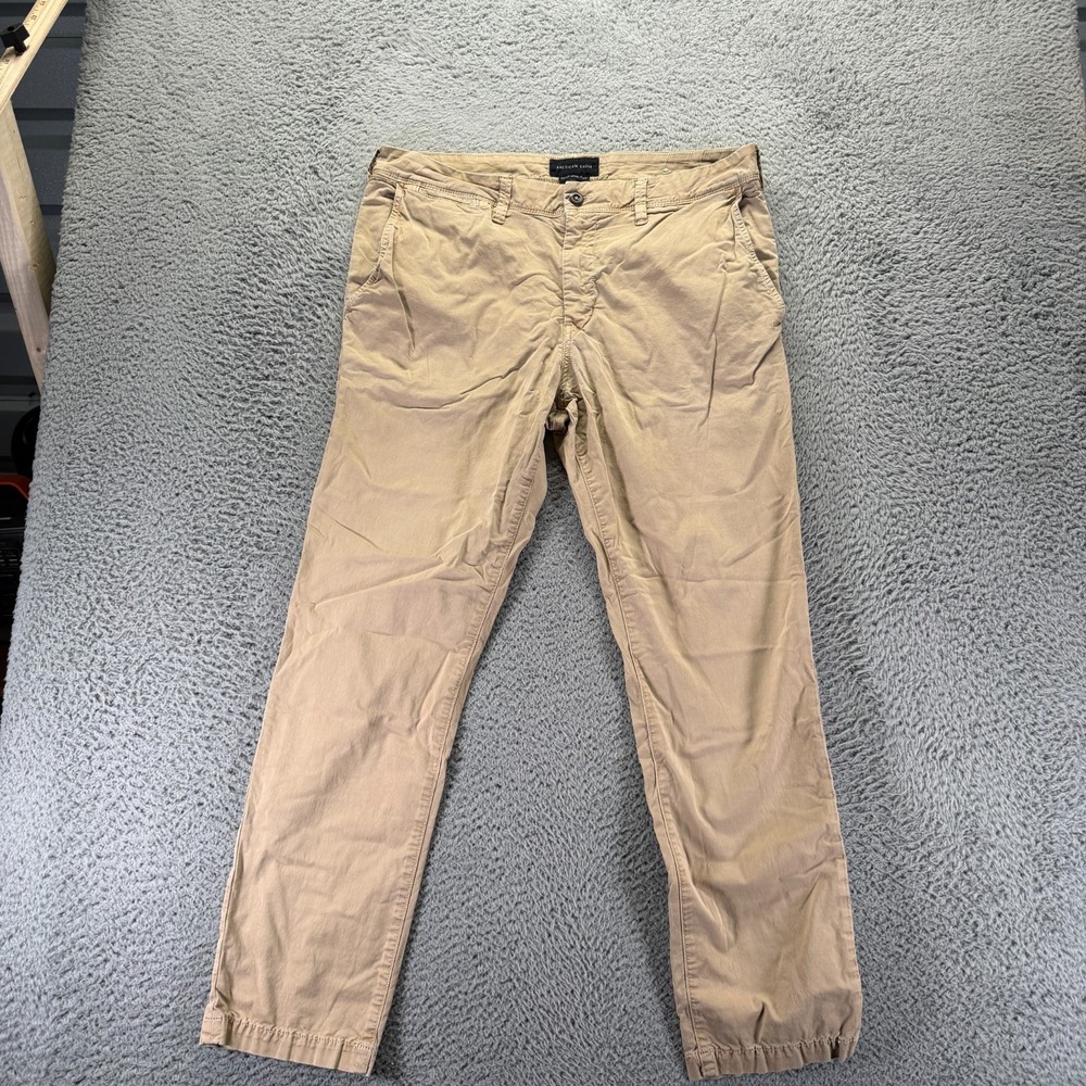 American Eagle Outfitters Next Level Flex Pant Mens 36x30 Beige‎ Khakis Straight